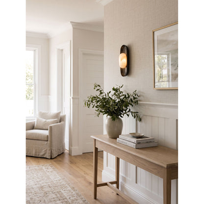 Esculpa Alabaster Wall Sconce