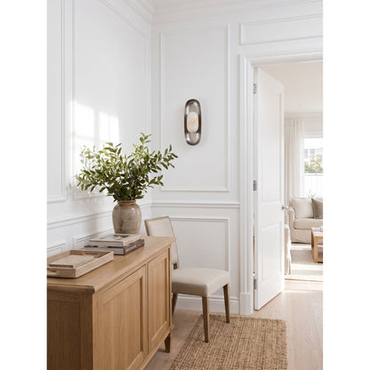 Esculpa Alabaster Wall Sconce
