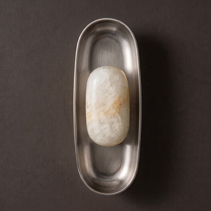 Esculpa Alabaster Wall Sconce