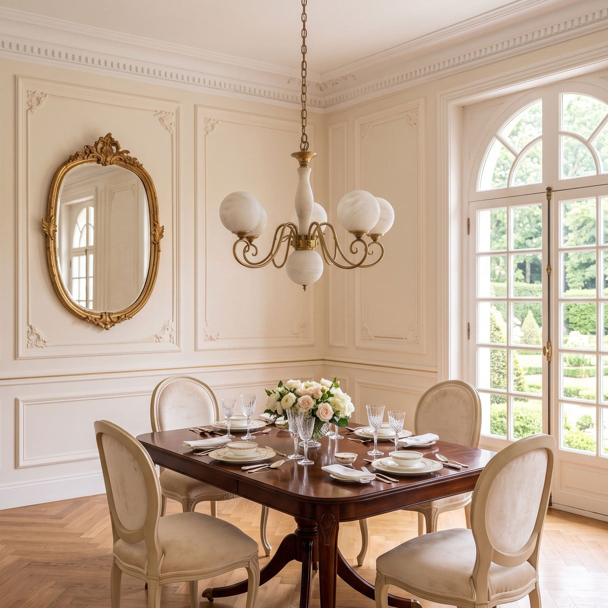 Evelyn Alabaster Chandelier