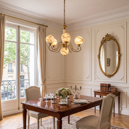 Evelyn Alabaster Chandelier