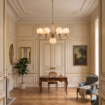 Evelyn Alabaster Chandelier