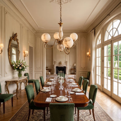 Evelyn Alabaster Chandelier