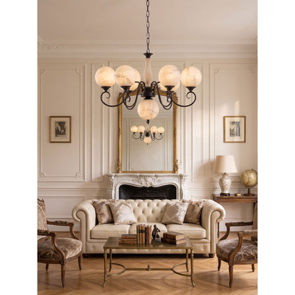 Evelyn Alabaster Chandelier