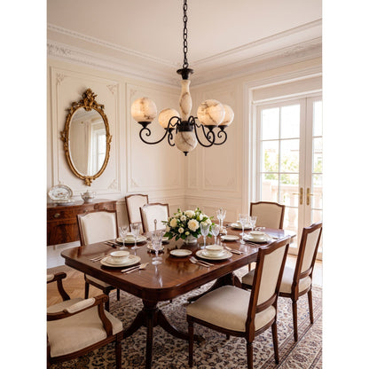 Evelyn Alabaster Chandelier