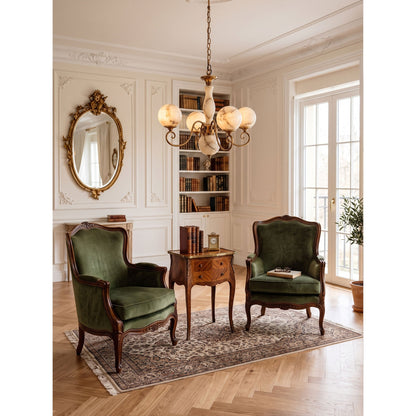 Evelyn Alabaster Chandelier