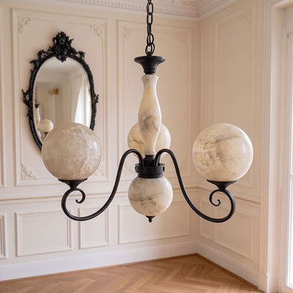 Evelyn Alabaster Chandelier