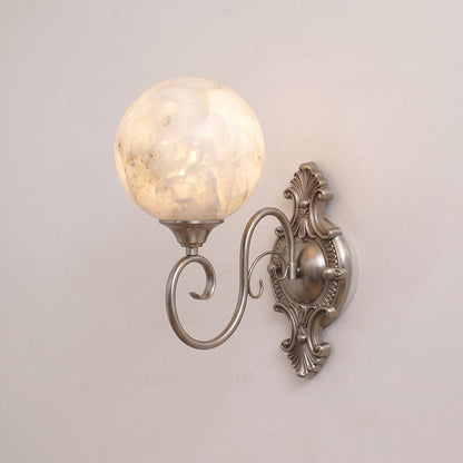 Evelyn Alabaster Wall Sconce