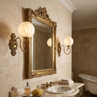 Evelyn Alabaster Wall Sconce