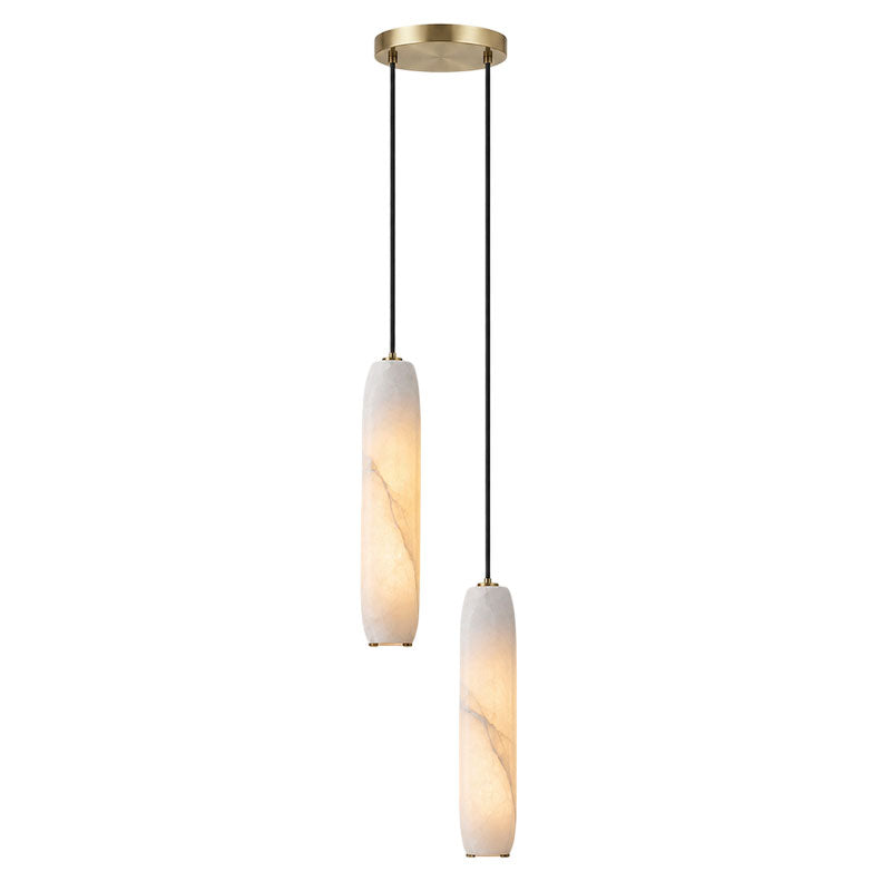 Flute Alabaster Chandelier