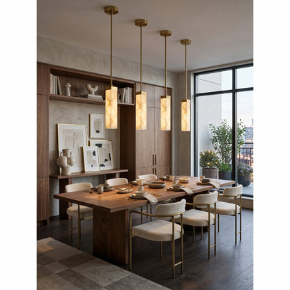 Frozen Alabaster Pendant Lamp