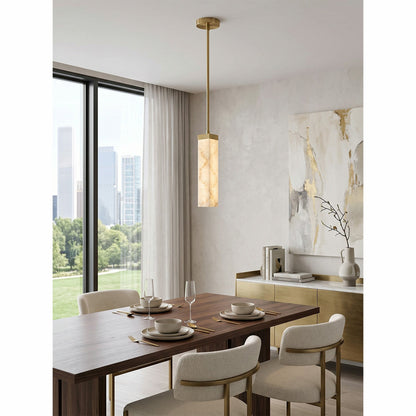 Frozen Alabaster Pendant Lamp