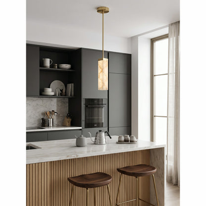 Frozen Alabaster Pendant Lamp