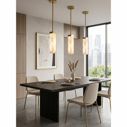 Frozen Alabaster Pendant Lamp