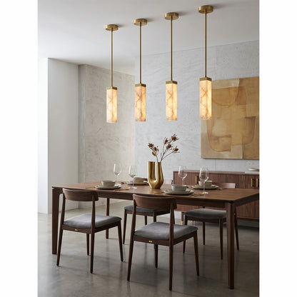 Frozen Alabaster Pendant Lamp