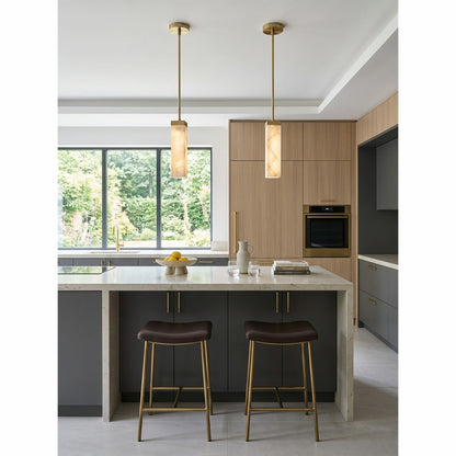 Frozen Alabaster Pendant Lamp