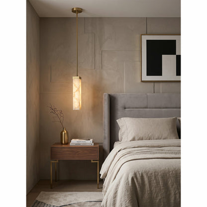 Frozen Alabaster Pendant Lamp