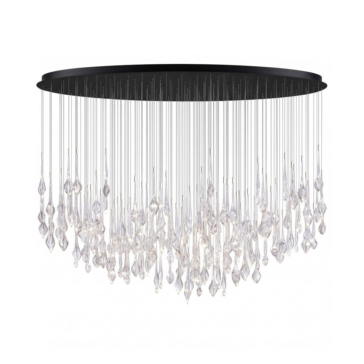Gamalux Glass Chandelier