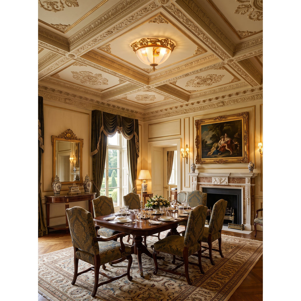 Genevieve Flush Mount Ceiling Light
