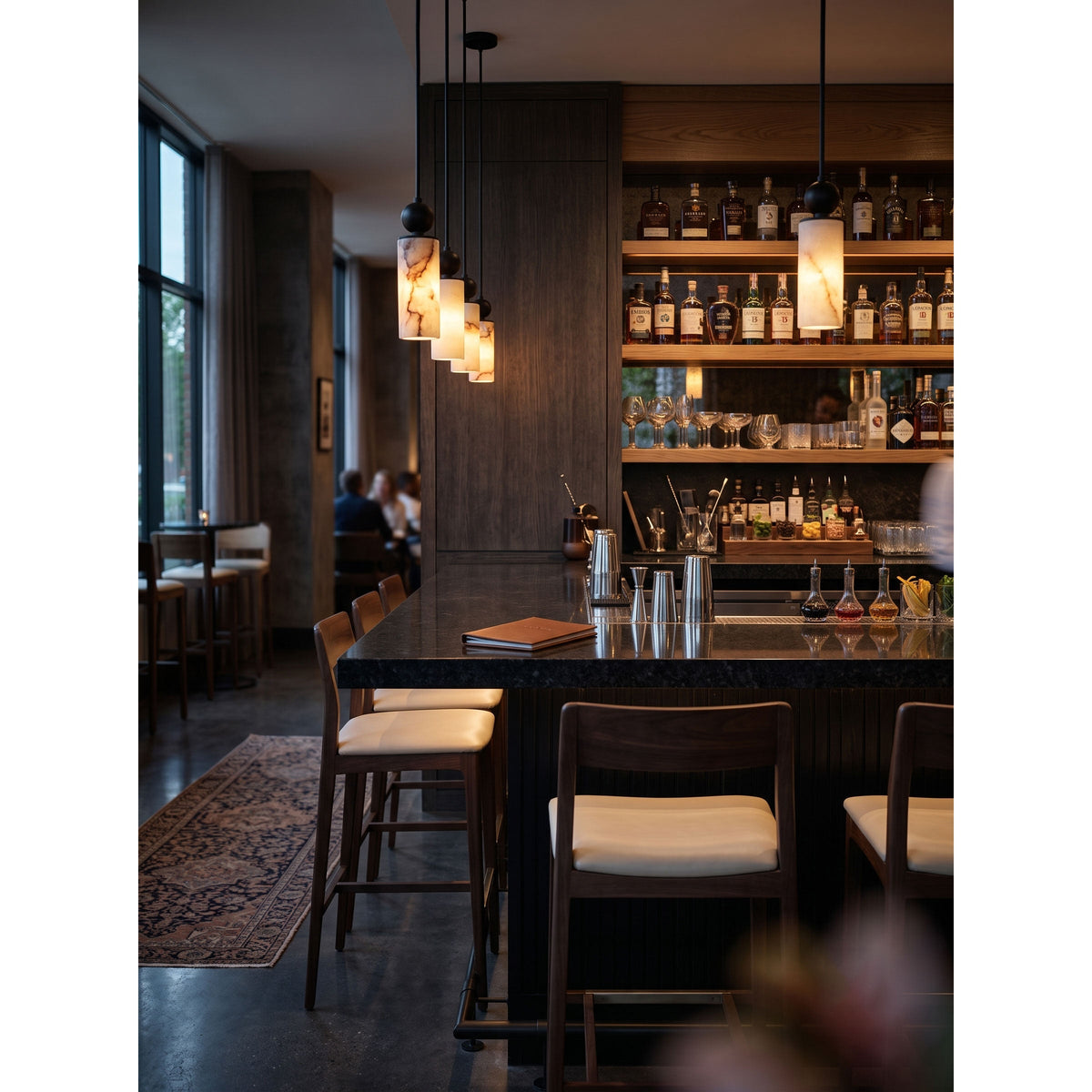 Harlin Alabaster Pendant Lamp