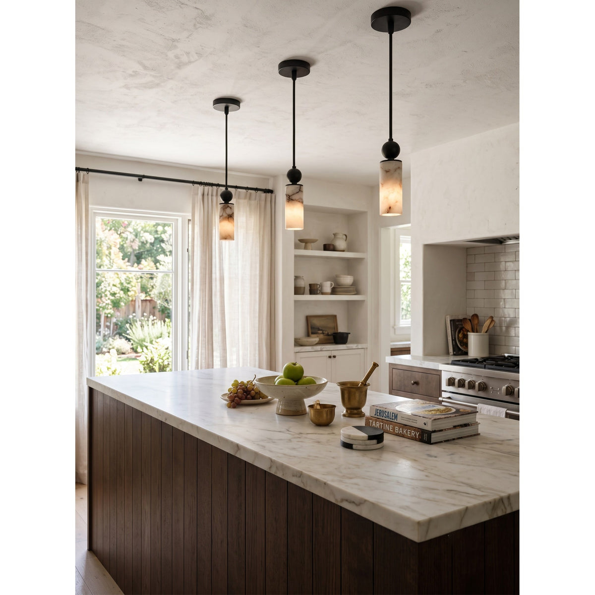 Harlin Alabaster Pendant Lamp