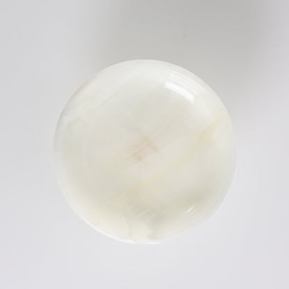 Harlow White Onyx Pedestal Bowl