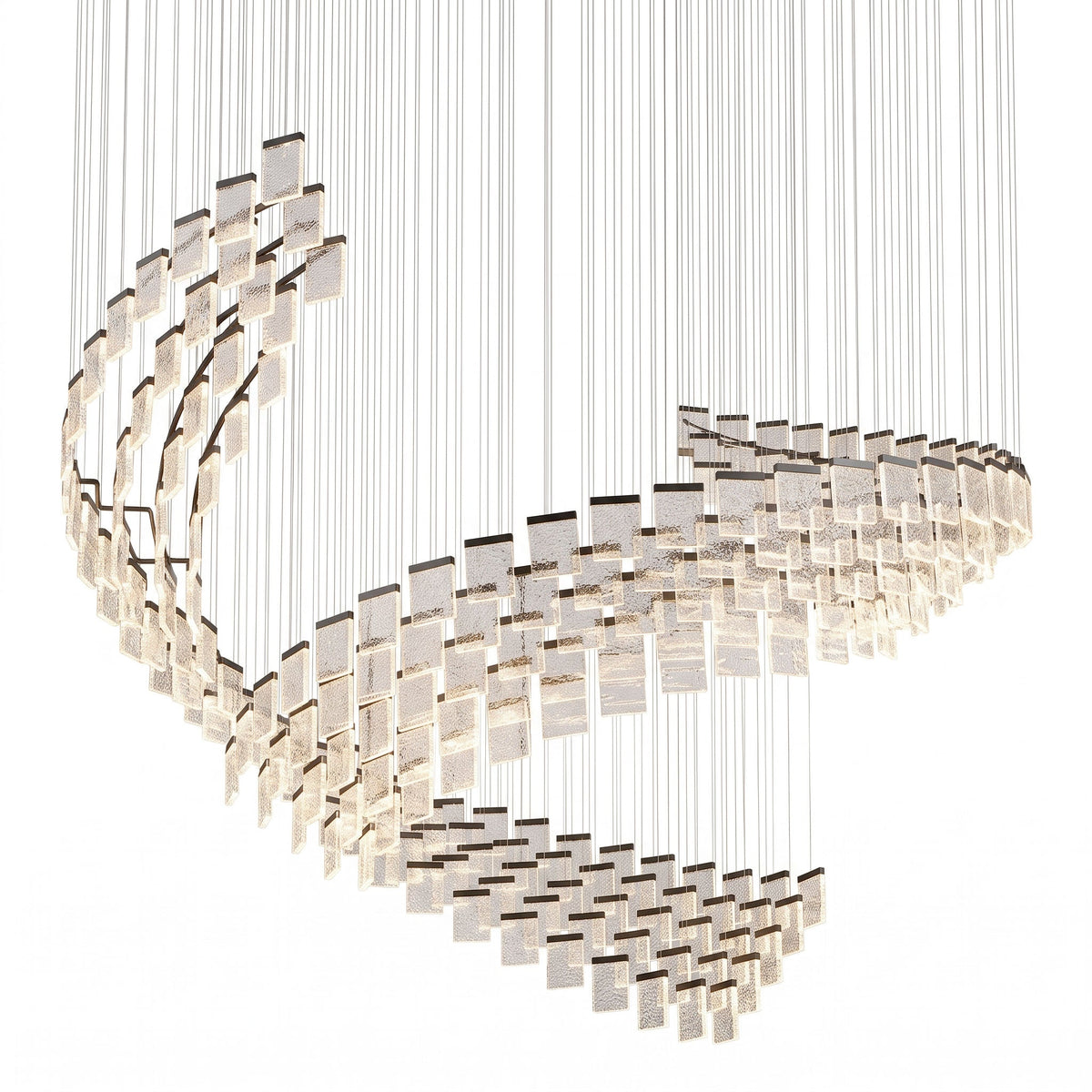 Helix Wave Chandelier
