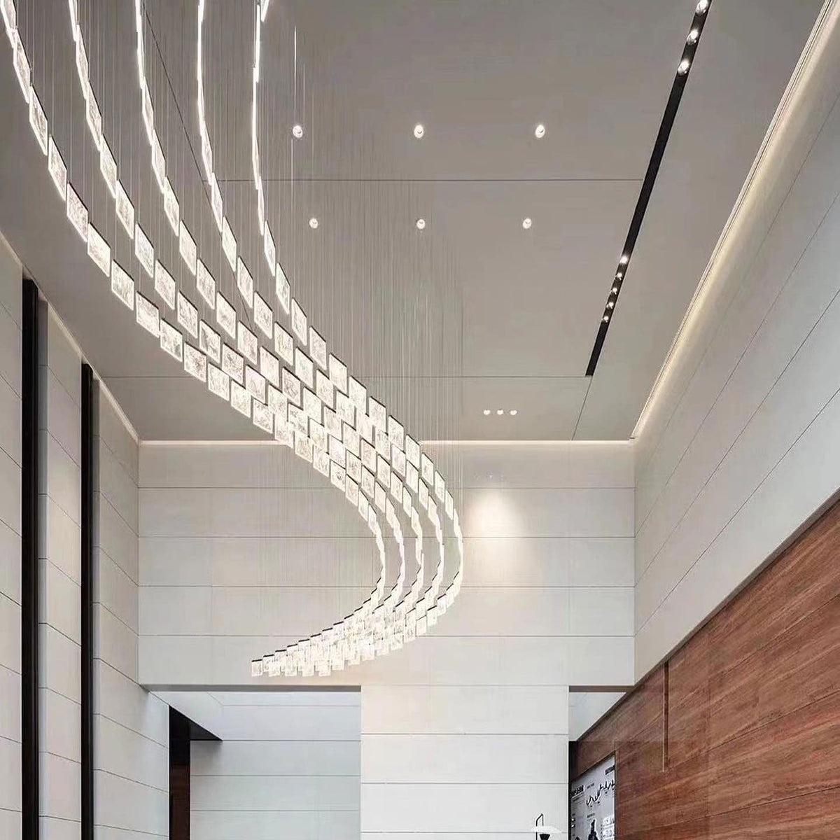 Helix Wave Chandelier