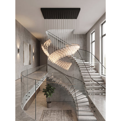 Helix Wave Chandelier