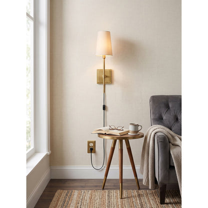 Hillsdale Plug-in Wall Sconce