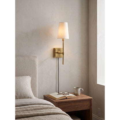 Hillsdale Plug-in Wall Sconce