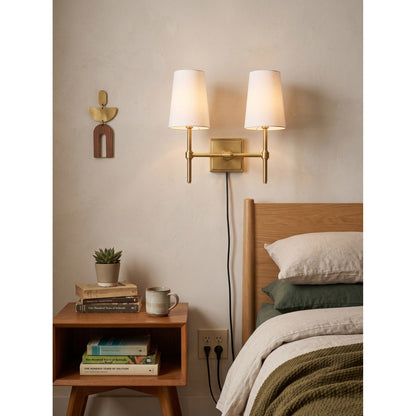 Hillsdale Plug-in Wall Sconce
