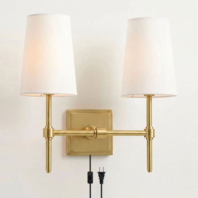 Hillsdale Plug-in Wall Sconce
