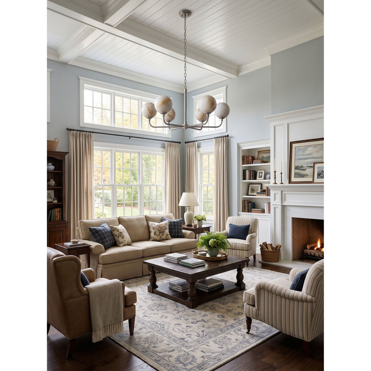 Holden Alabaster Chandelier