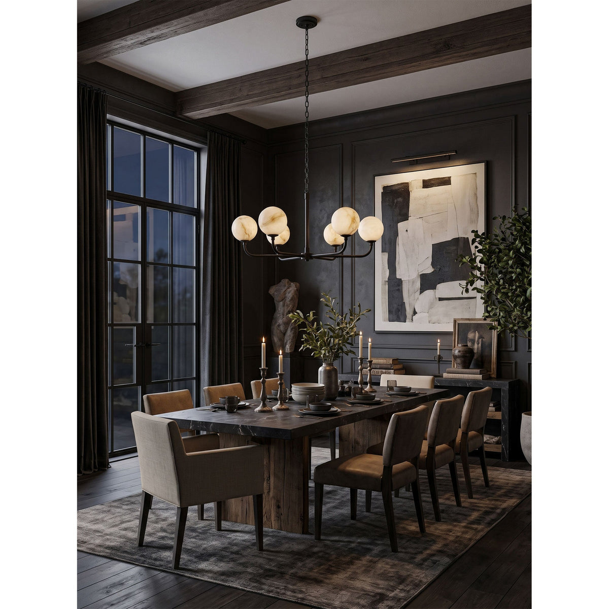 Holden Alabaster Chandelier