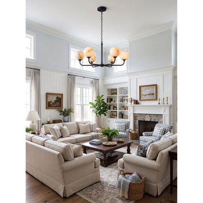 Holden Alabaster Chandelier
