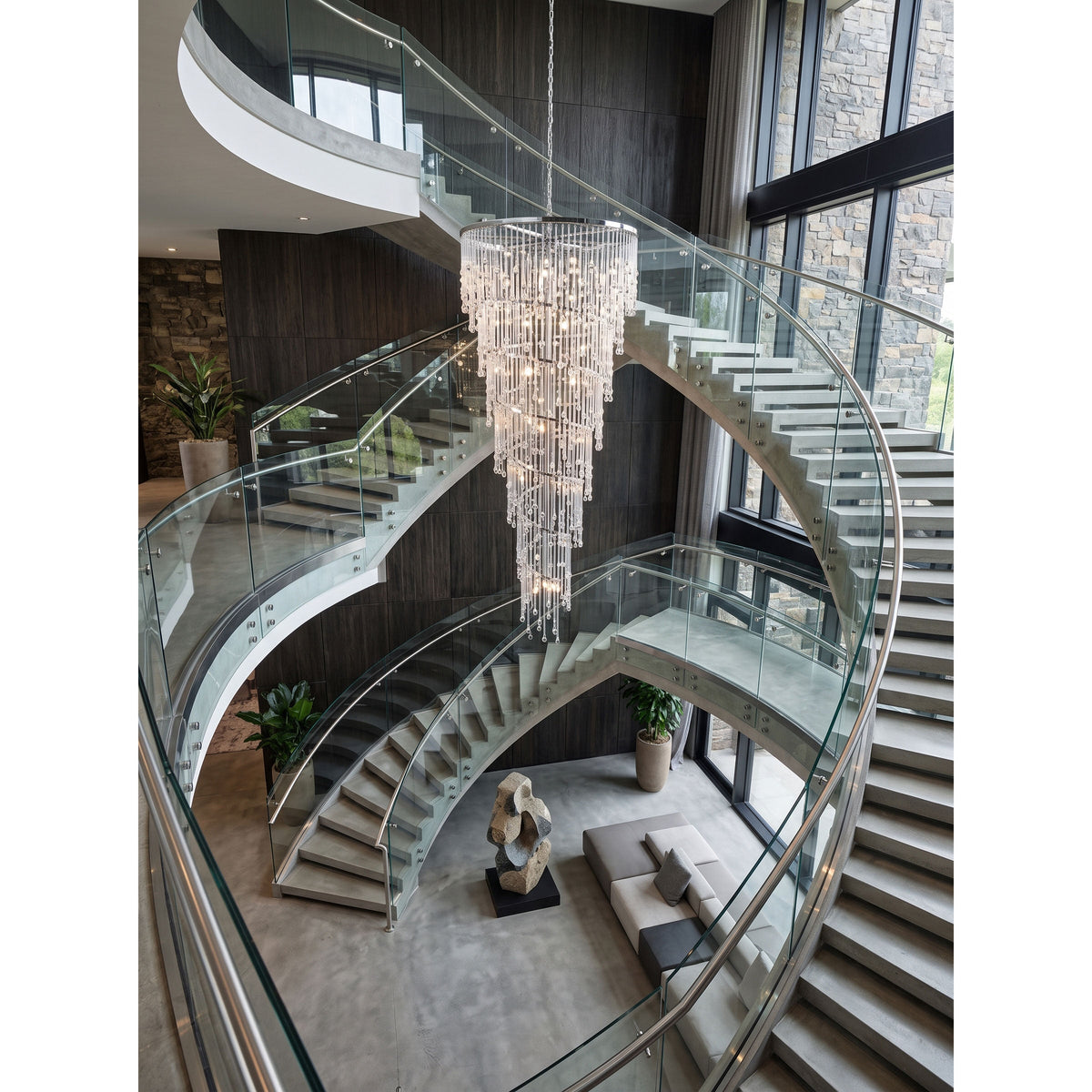 Hollywood Blvd Tiered Chandelier