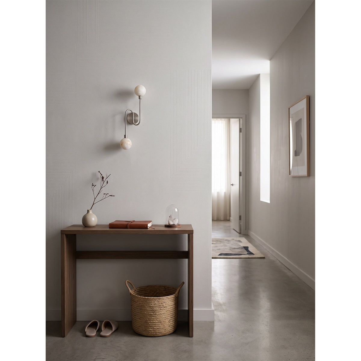 Holten Alabaster Wall Sconce