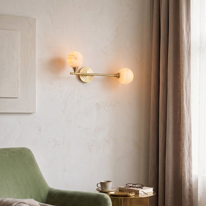 Holten Alabaster Wall Sconce