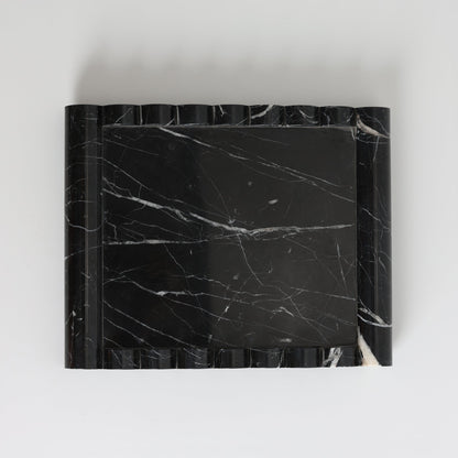 Hudson Wave Marble Tray