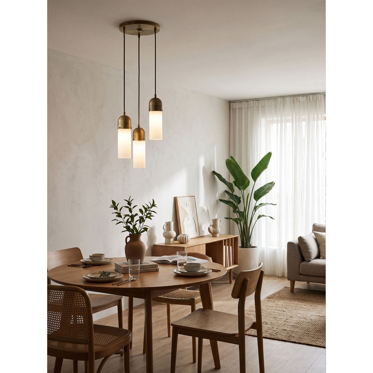 Junio Alabaster Chandelier