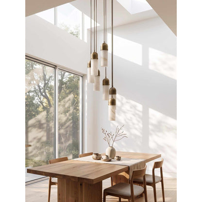 Junio Alabaster Chandelier