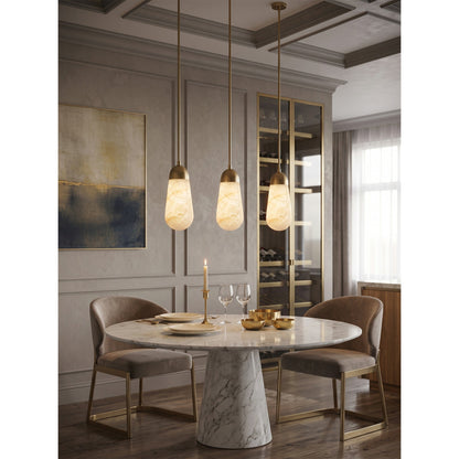 Lariat Alabaster Pendant Lamp