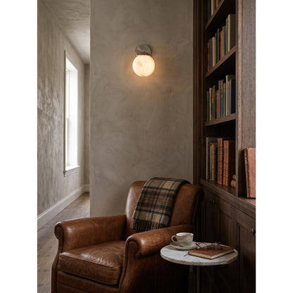 Lark Julep Alabaster Wall Sconce