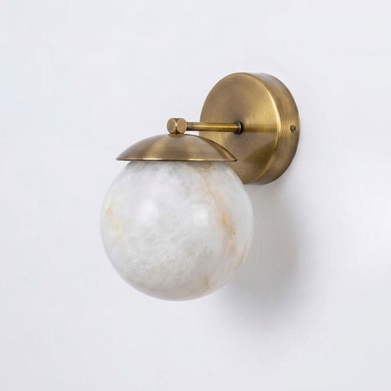 Lark Julep Alabaster Wall Sconce
