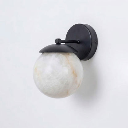 Lark Julep Alabaster Wall Sconce