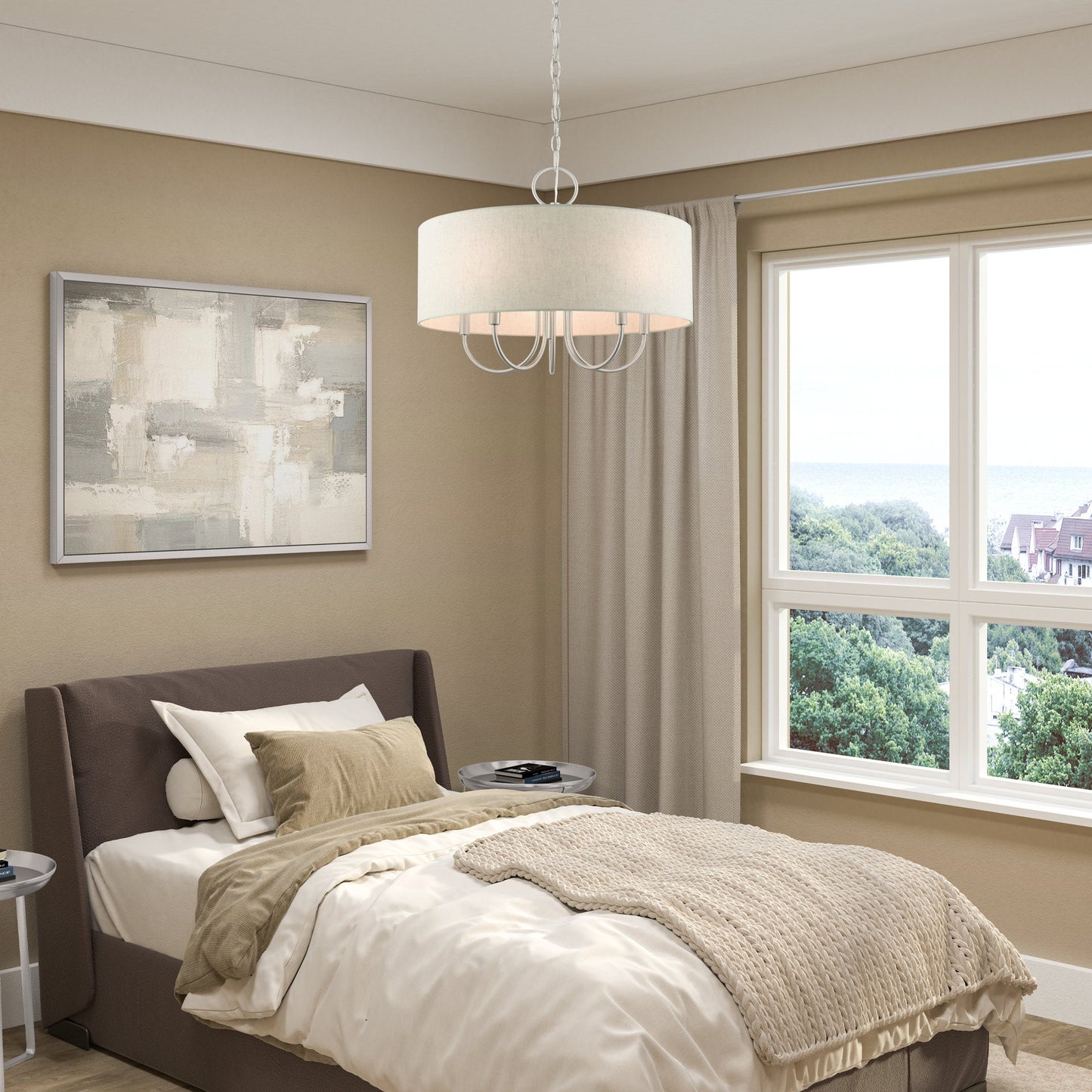 Raymond Drum Chandelier