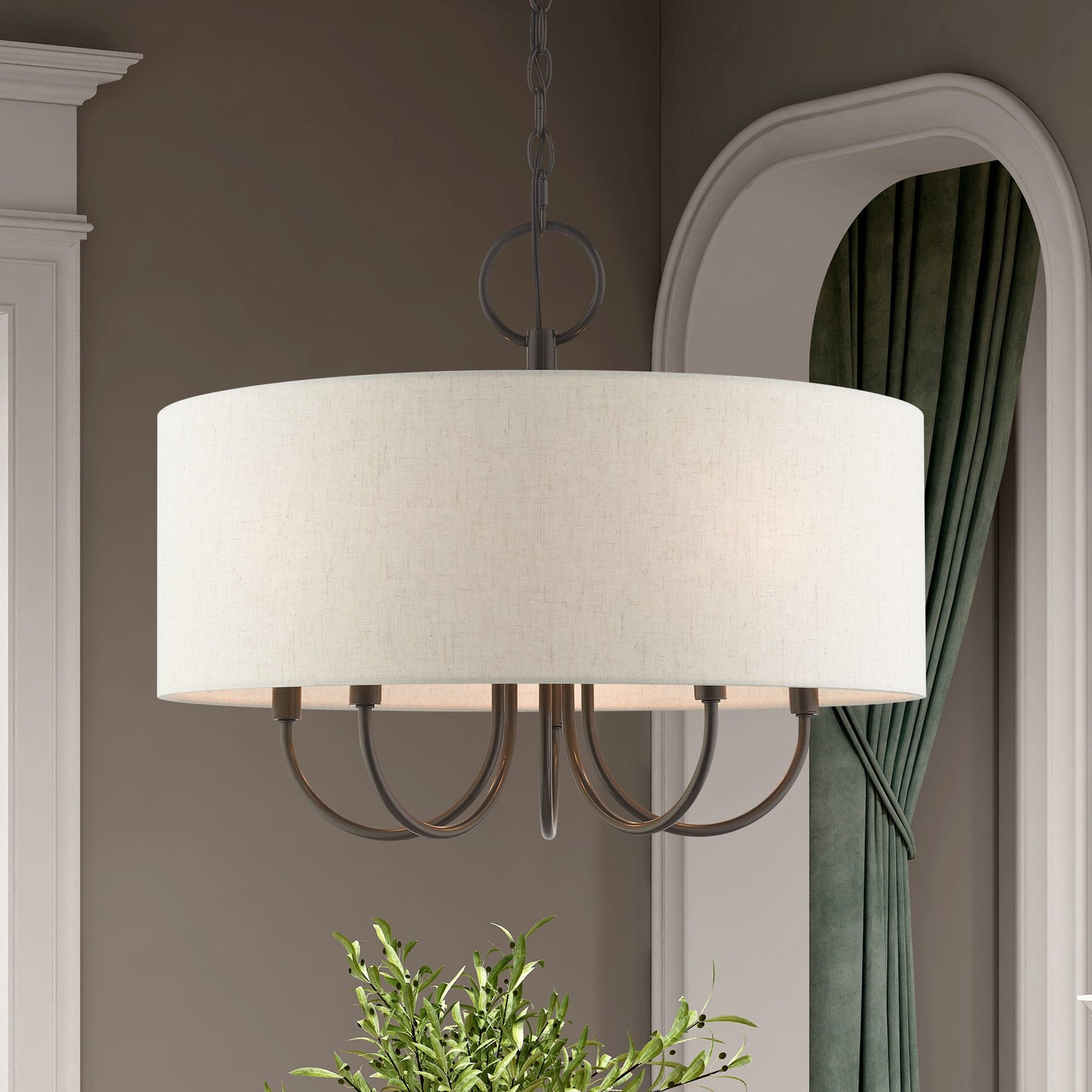 Raymond Drum Chandelier