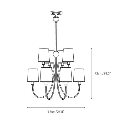 Reed Chandelier