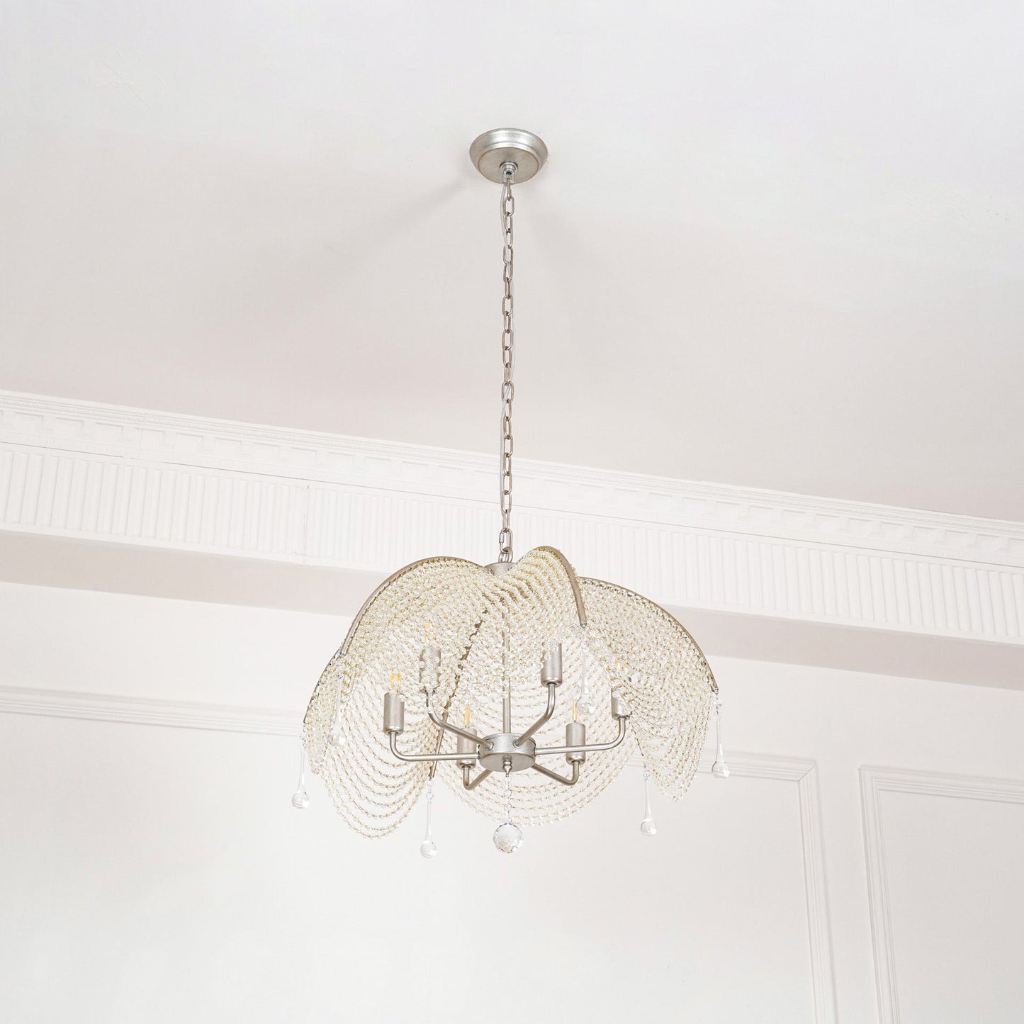 Regency Style Beads Chandelier